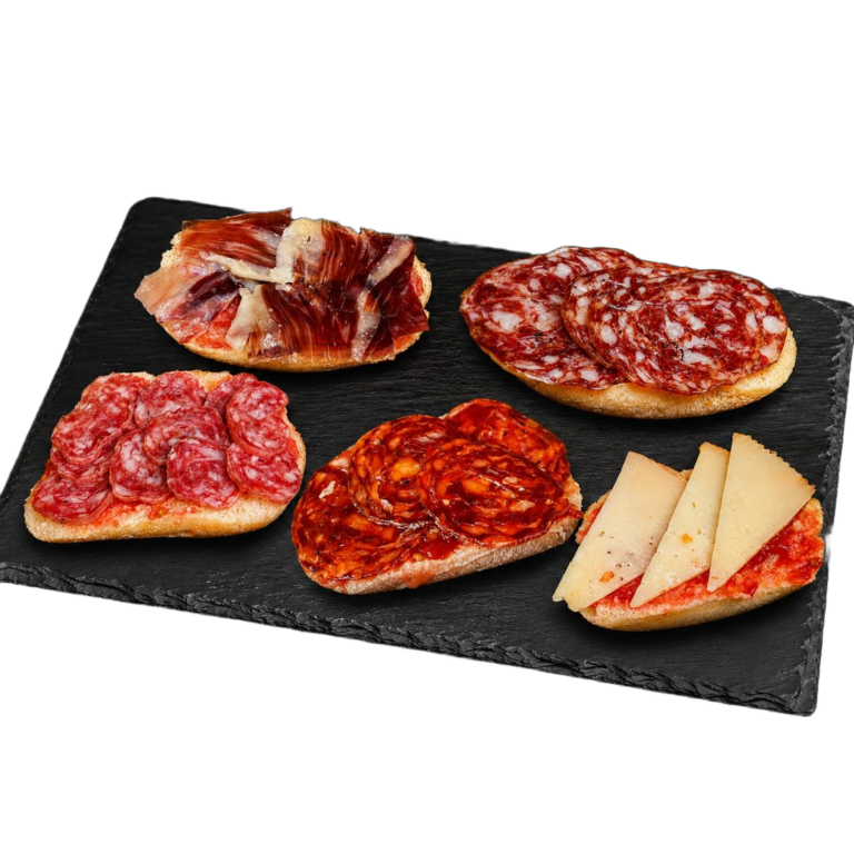 Pack 5 montaditos – 5 választható montadito · Dosi Jamón