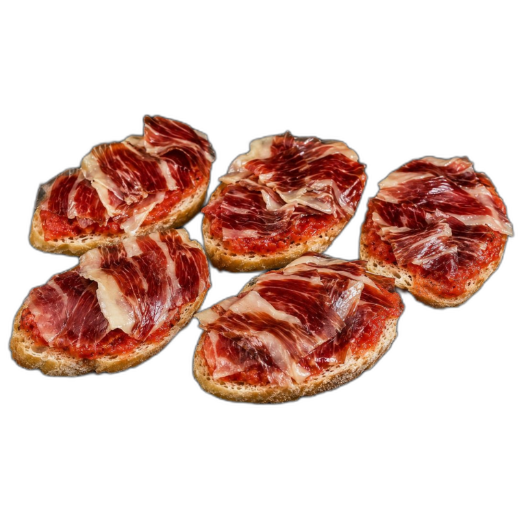 Pack Bellota Premium – 5 montadito 100% ibériai bellota sonkával · Dosi Jamón
